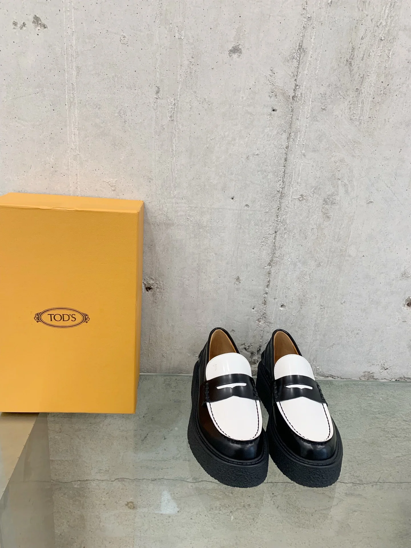 Лоферы на платформе Tods - 8