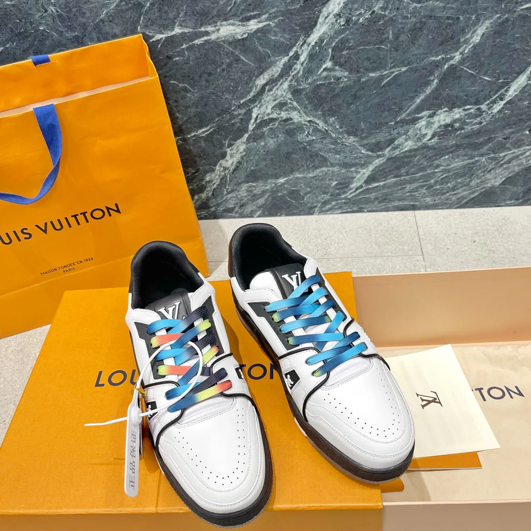 LV - Кожаные кроссовки - Повседневная обувь - Мужские - 6