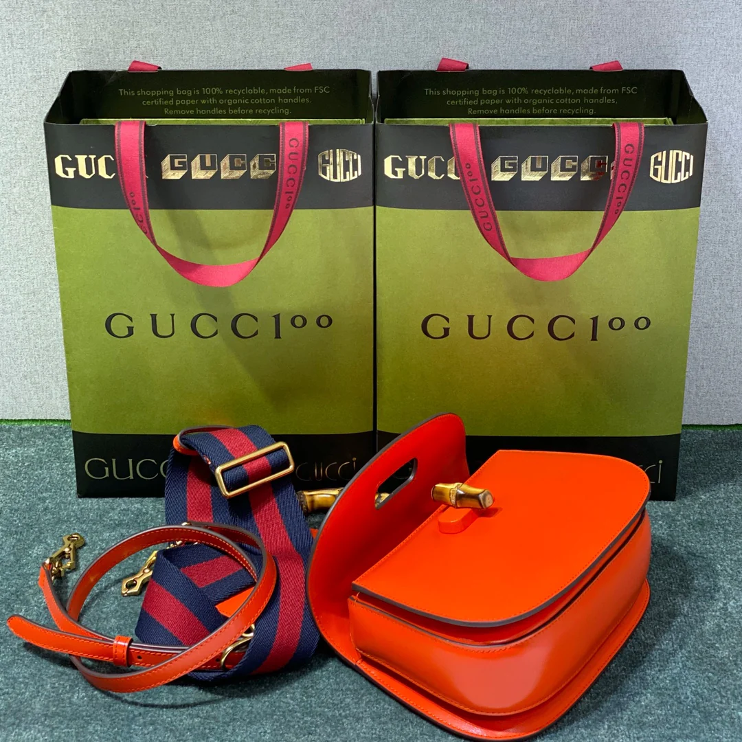 Gucci - Коллекция ретро-сумок из бамбука - 5