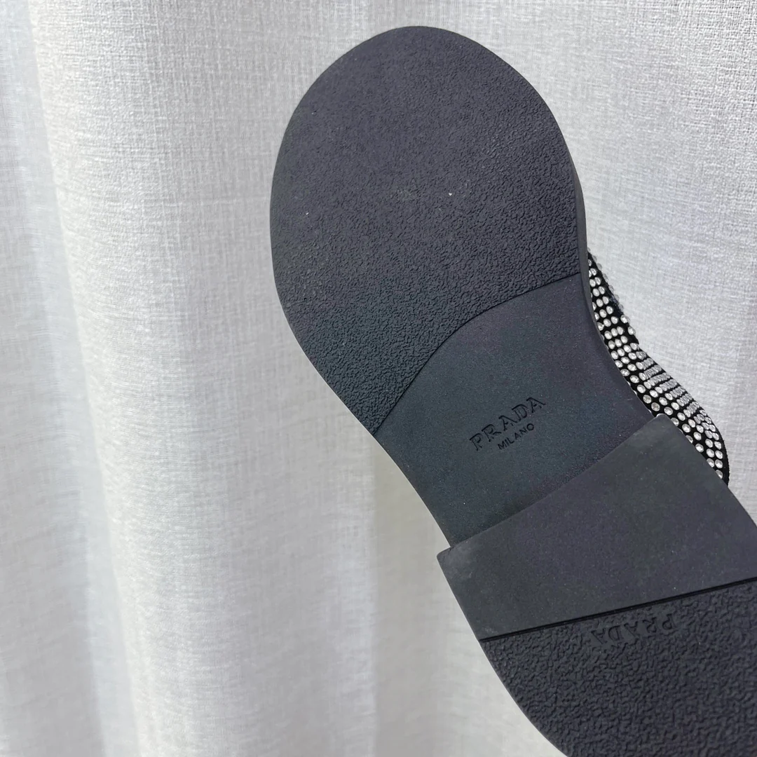 Обувь Prada - Мюли Prada, украшенные стразами