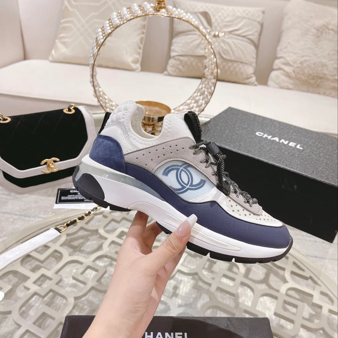 Кроссовки Chanel 22SS - синие