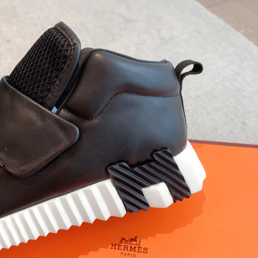 Новые кроссовки Hermes Giga 2023 года - унисекс - черные