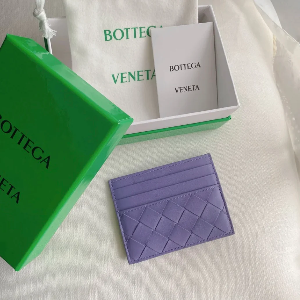 BV-扁身小格 卡夹 熏衣草紫