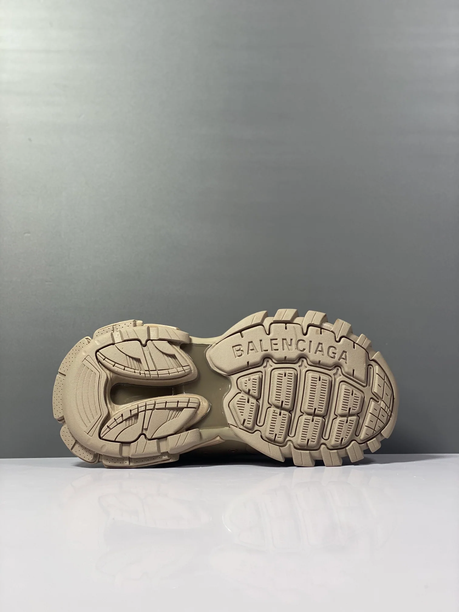 Balenciaga - Парные тапочки - 3-0 - Полутапочки - Кроссовки - Tess - S-Gomma - Maille - Бело-оранжевые - 1