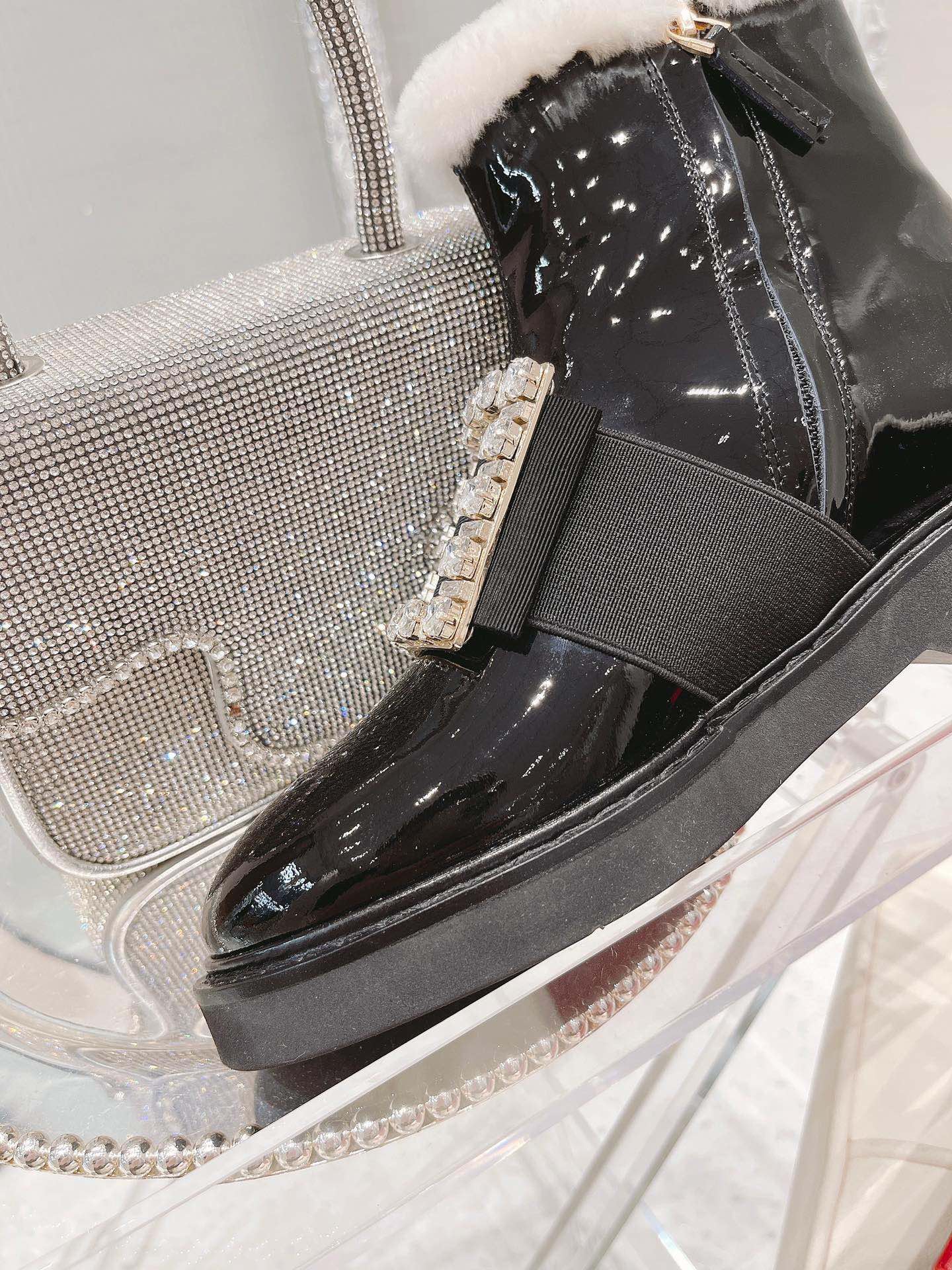 Обувь RV Shoes - 2024 - Шерстяные ботильоны - Черные - 1