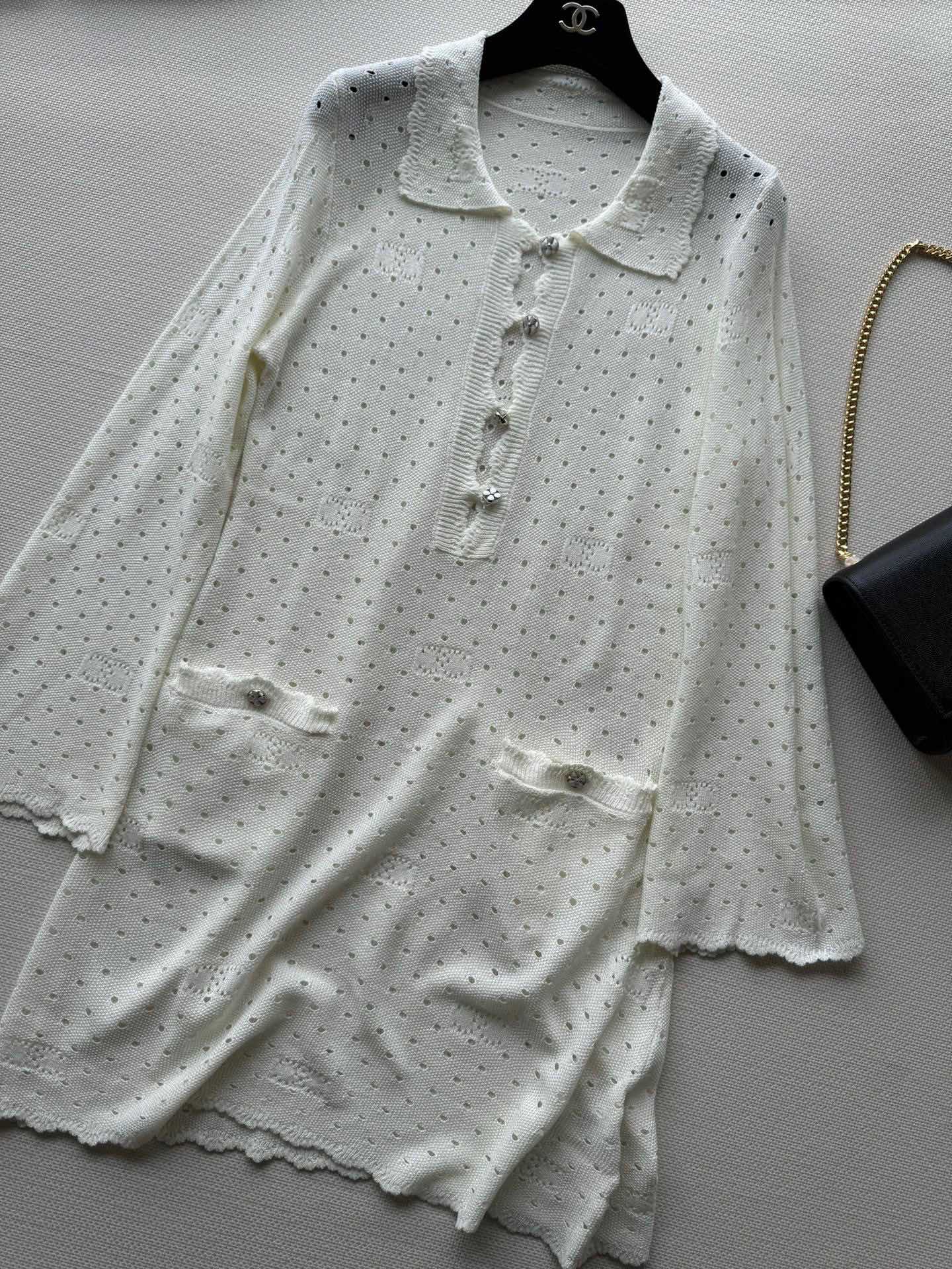 Платье в стиле Chanel - 2403 - Новое платье для ранней весны - Абрикосовое