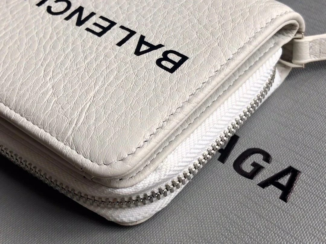 Balenciaga-两折拉链短夹