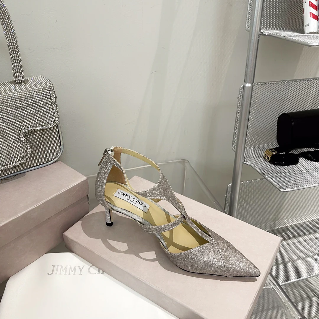 Туфли на высоком каблуке Jimmy Strappy - 1