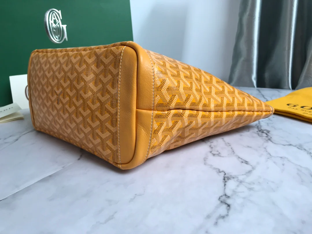 Маленькая сумка-тоут Goyard на молнии - белая - 1 шт.