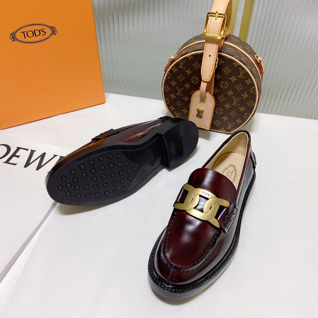 Лоферы на платформе Tods - 1