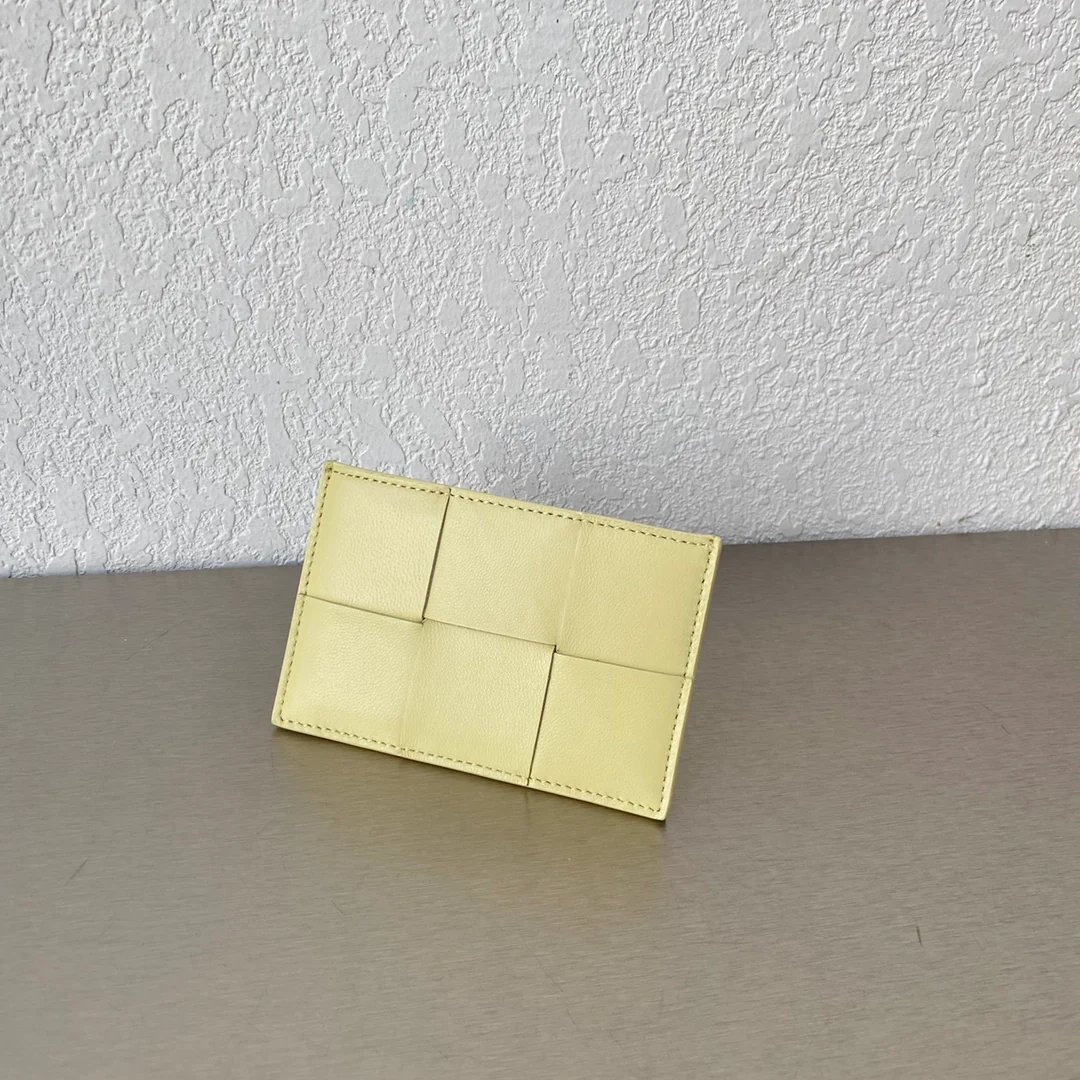 BV-小格子 卡包 小羊皮 11.5x7.5cm