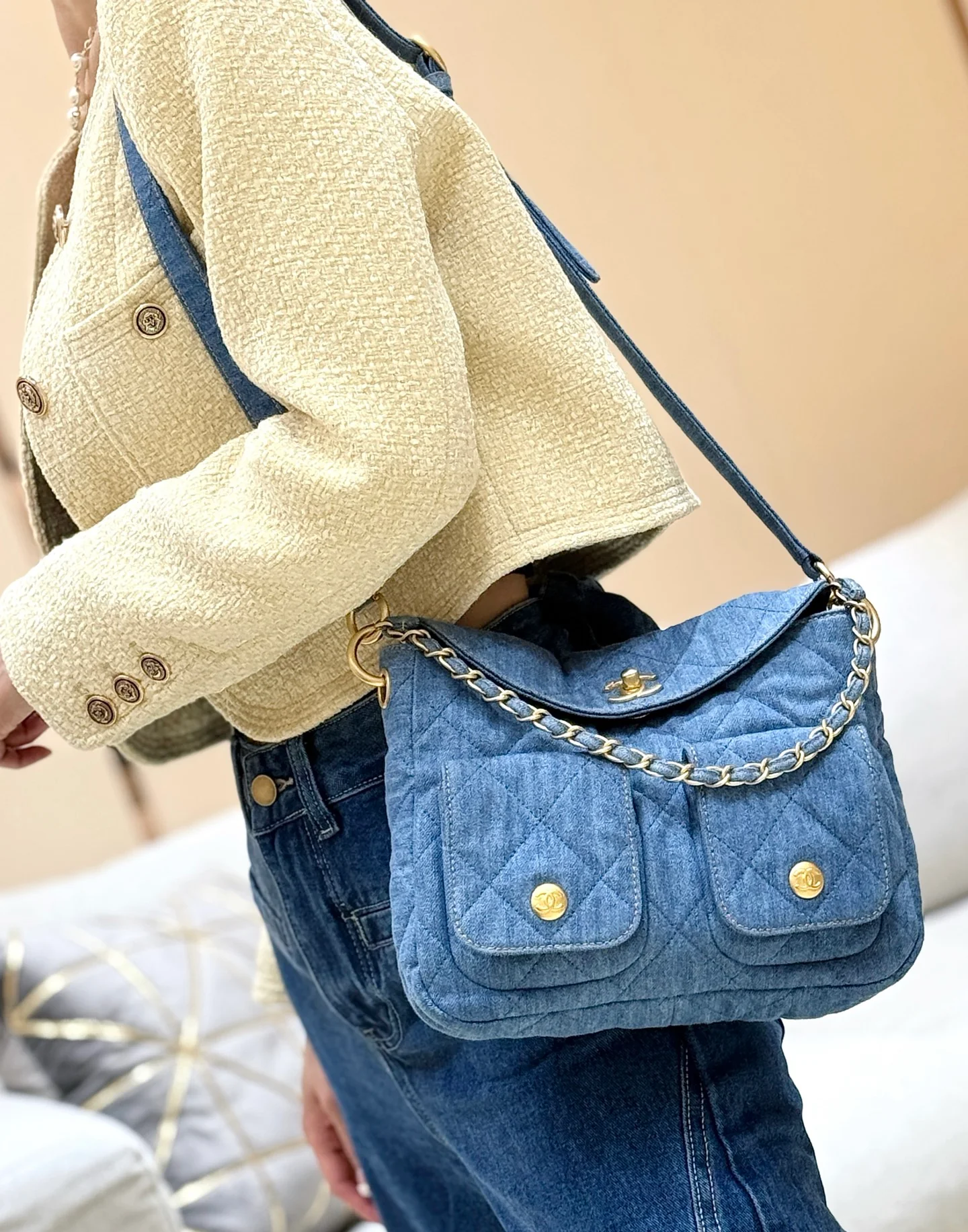 25 пенсов - Ковбойская сумка-мессенджер