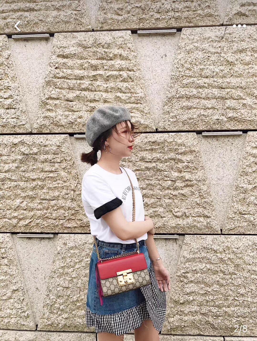 Замок Gucci - Маленький квадратный замок - 20-13-8 см - 1