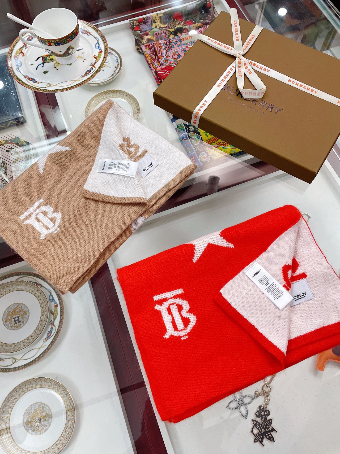 Burberr - Двусторонний шарф