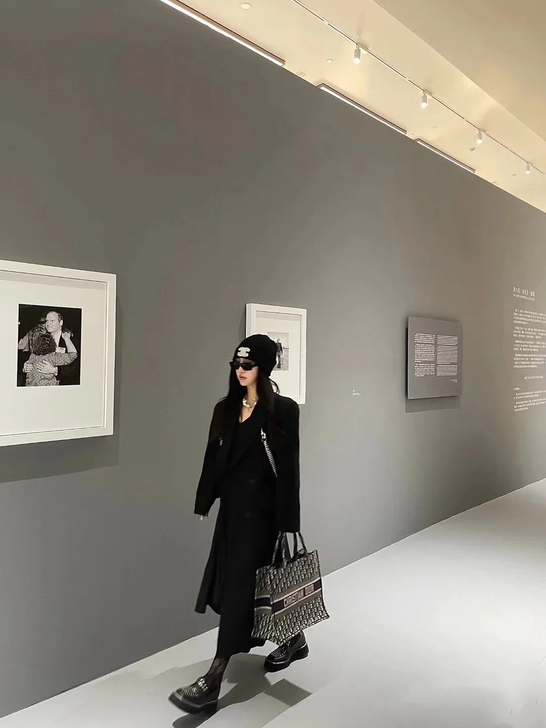 Сумка-шоппер Dior Booktote - Большая - Черная