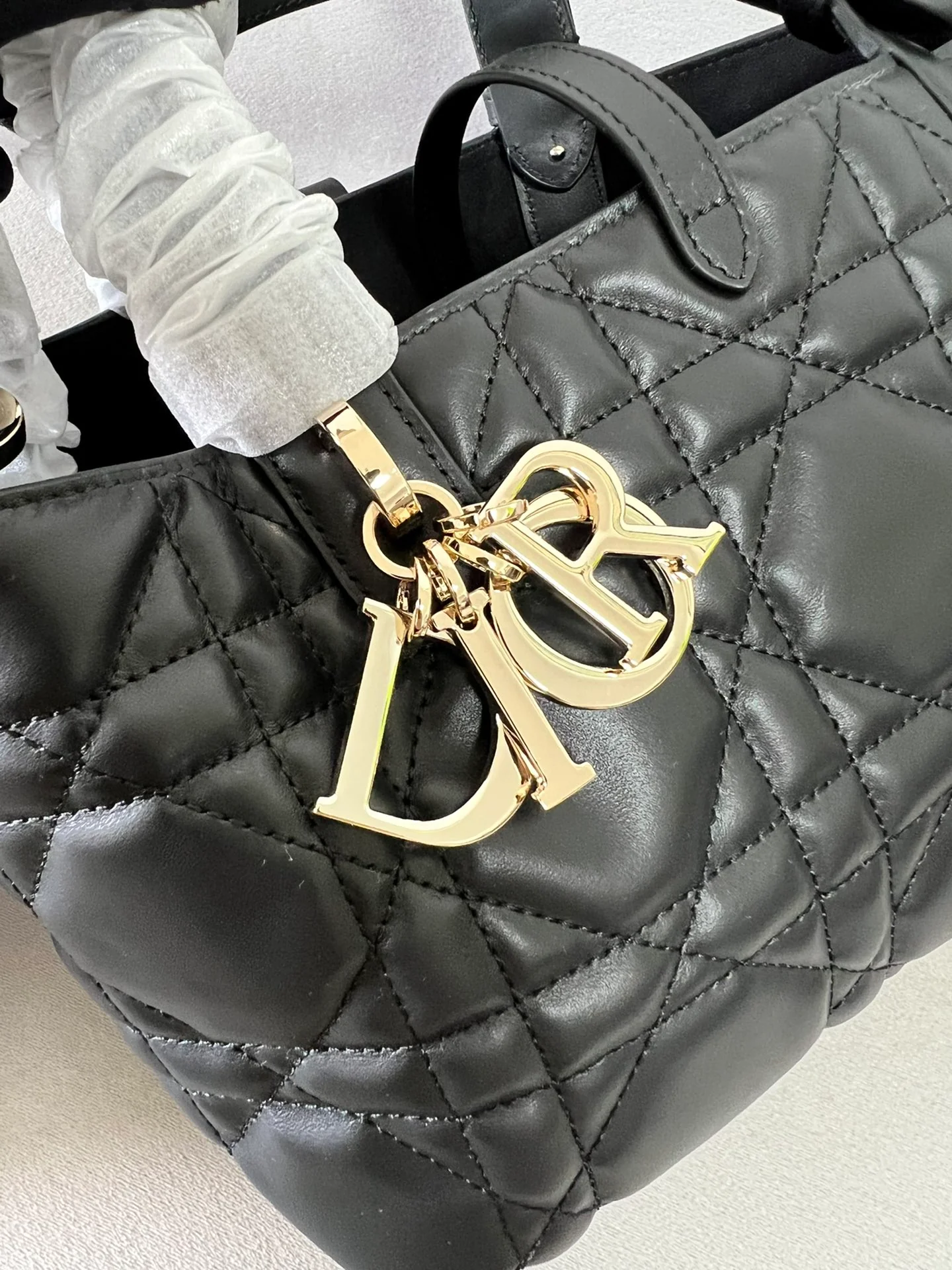 Dior Toujours Leather Small Black
