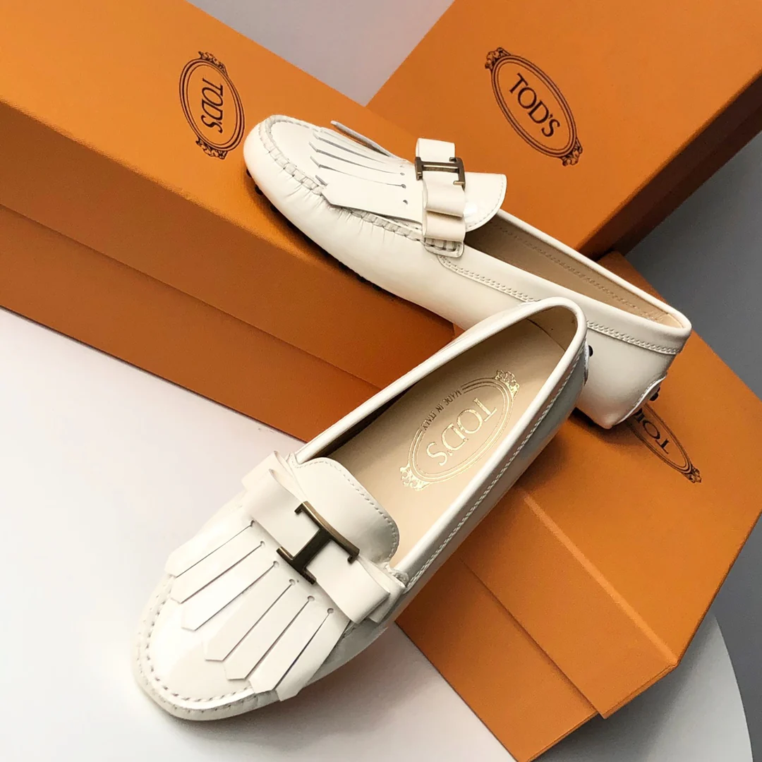 Tods - Лоферы с кисточками - Туфли без шнурков