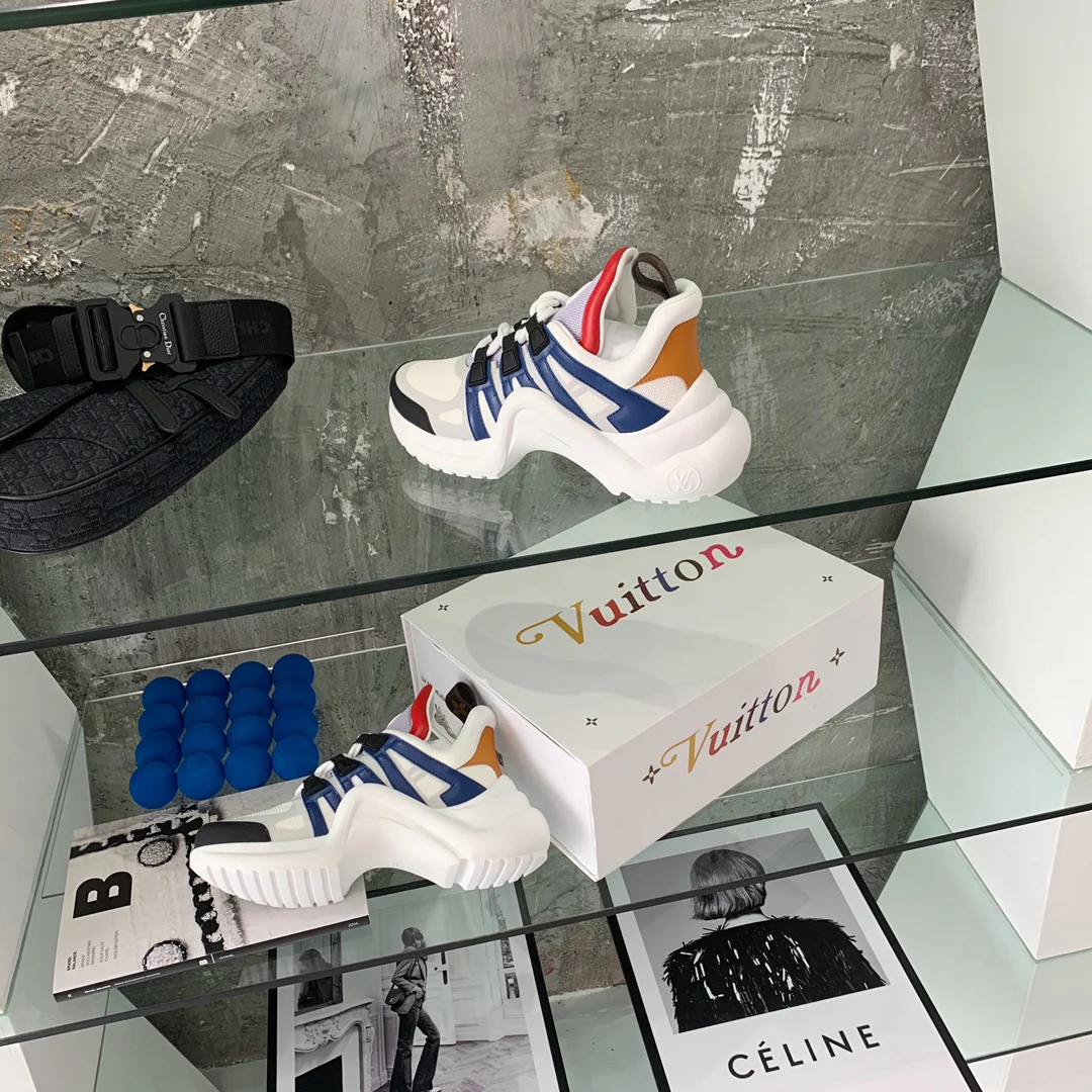 Туфли LV - Массивные туфли LV - 9