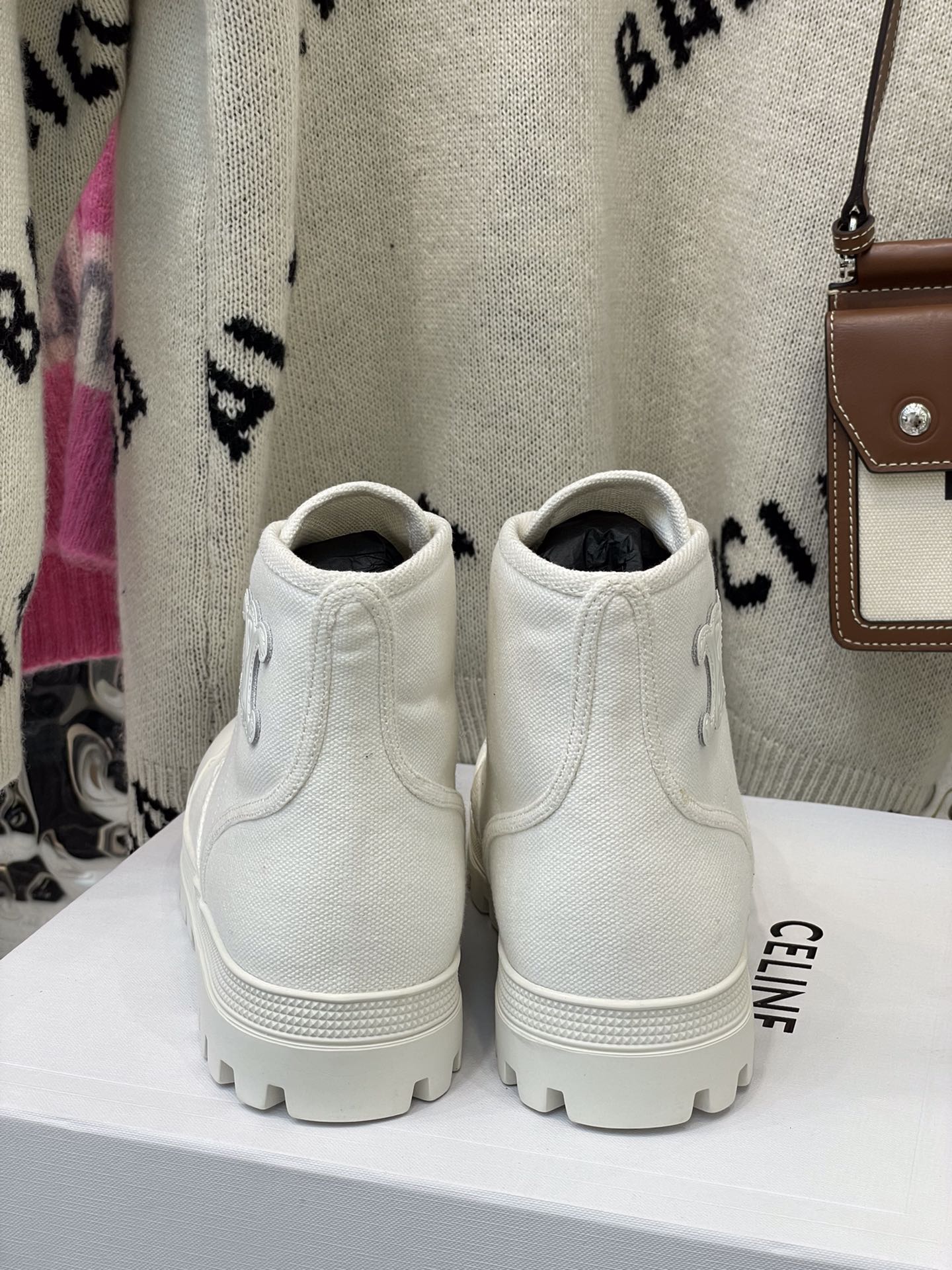 Обувь Celine - Ботинки Celine - белые