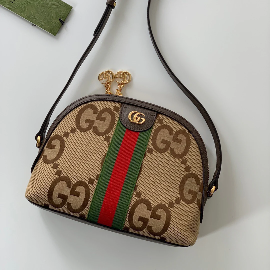 Сумка Gucci Ophidia Shell через плечо - 23x19x8 см