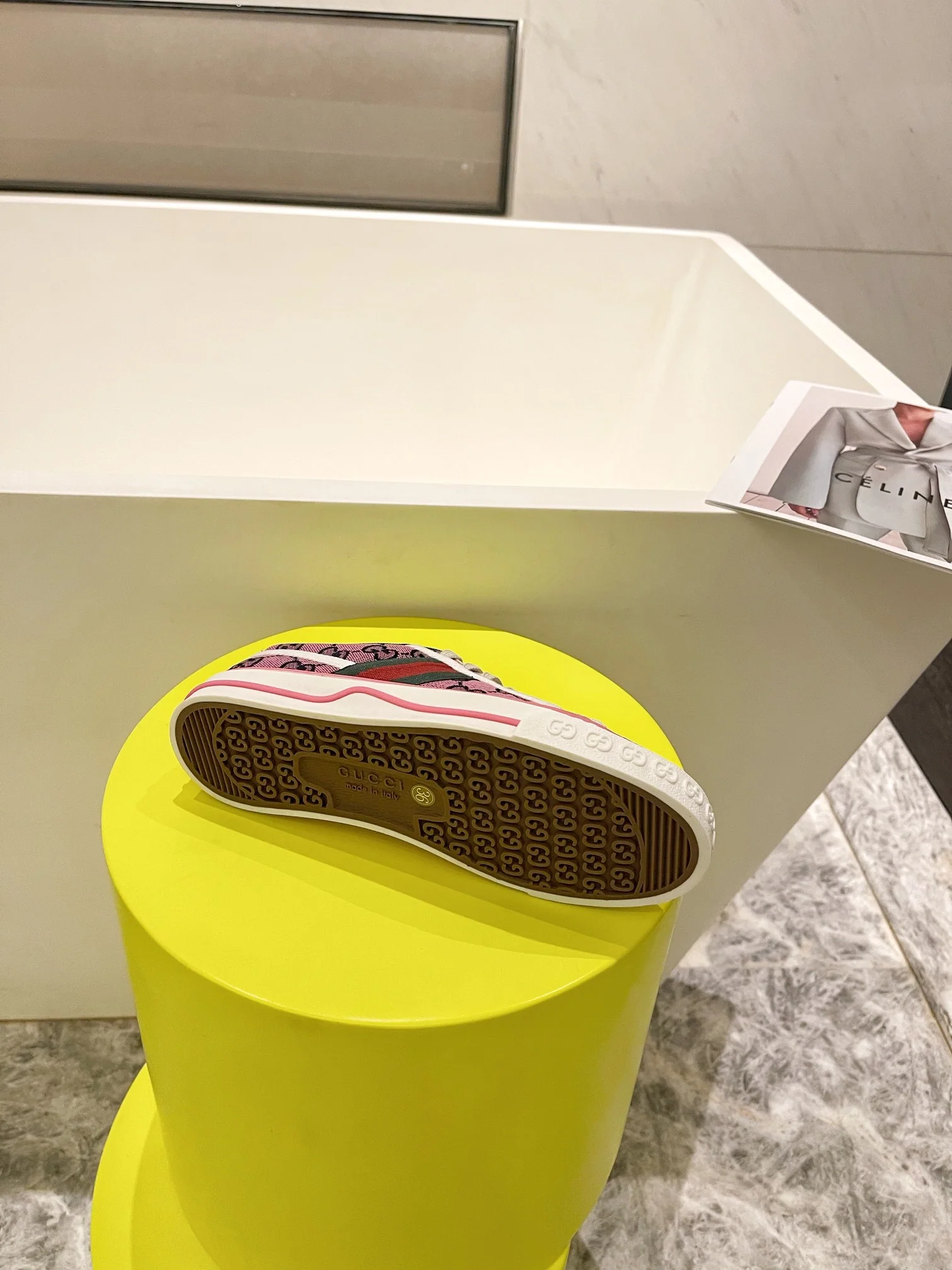 Кед Gucci из парусины - 6