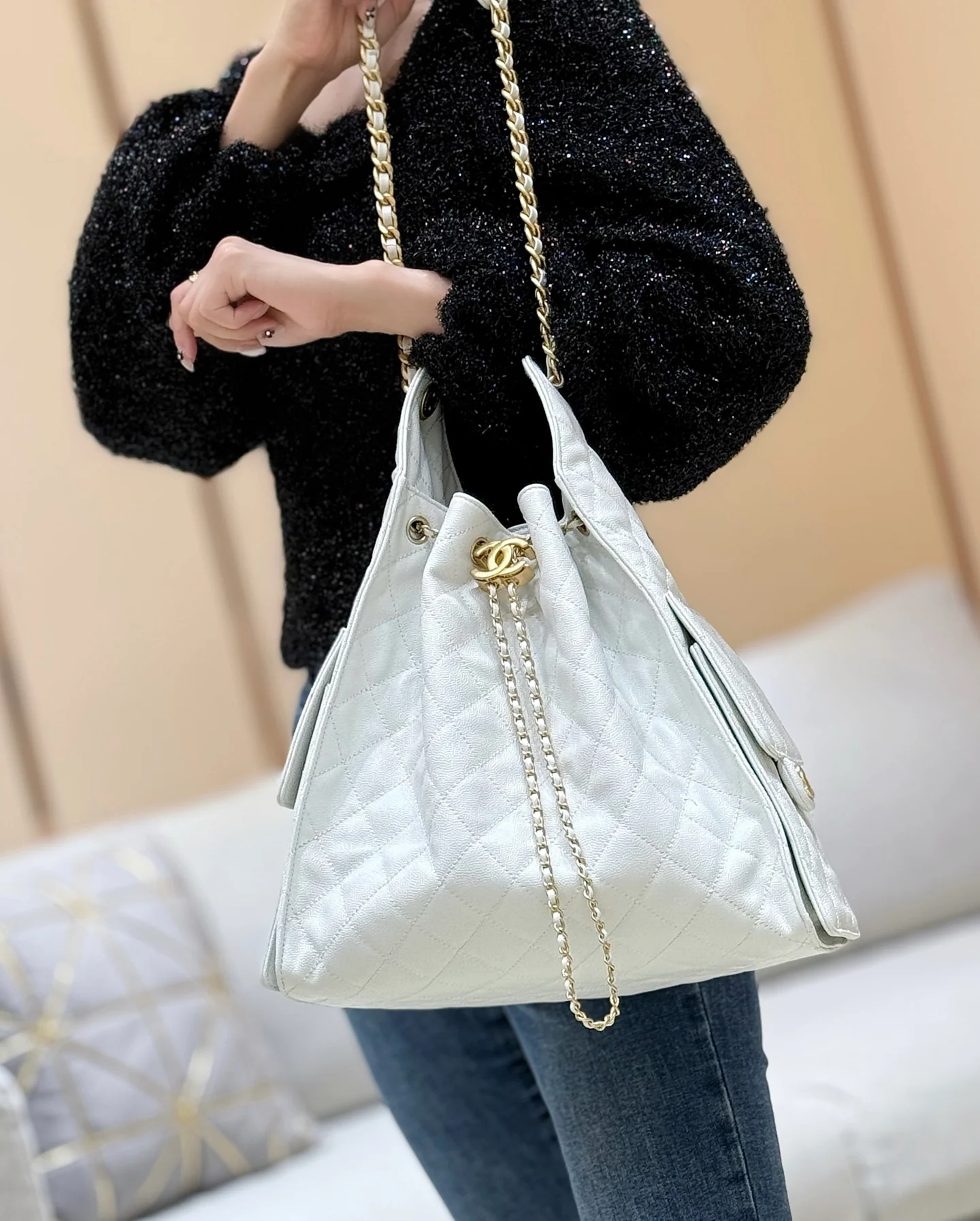 Сумка Chanel 25s 25bag - белая