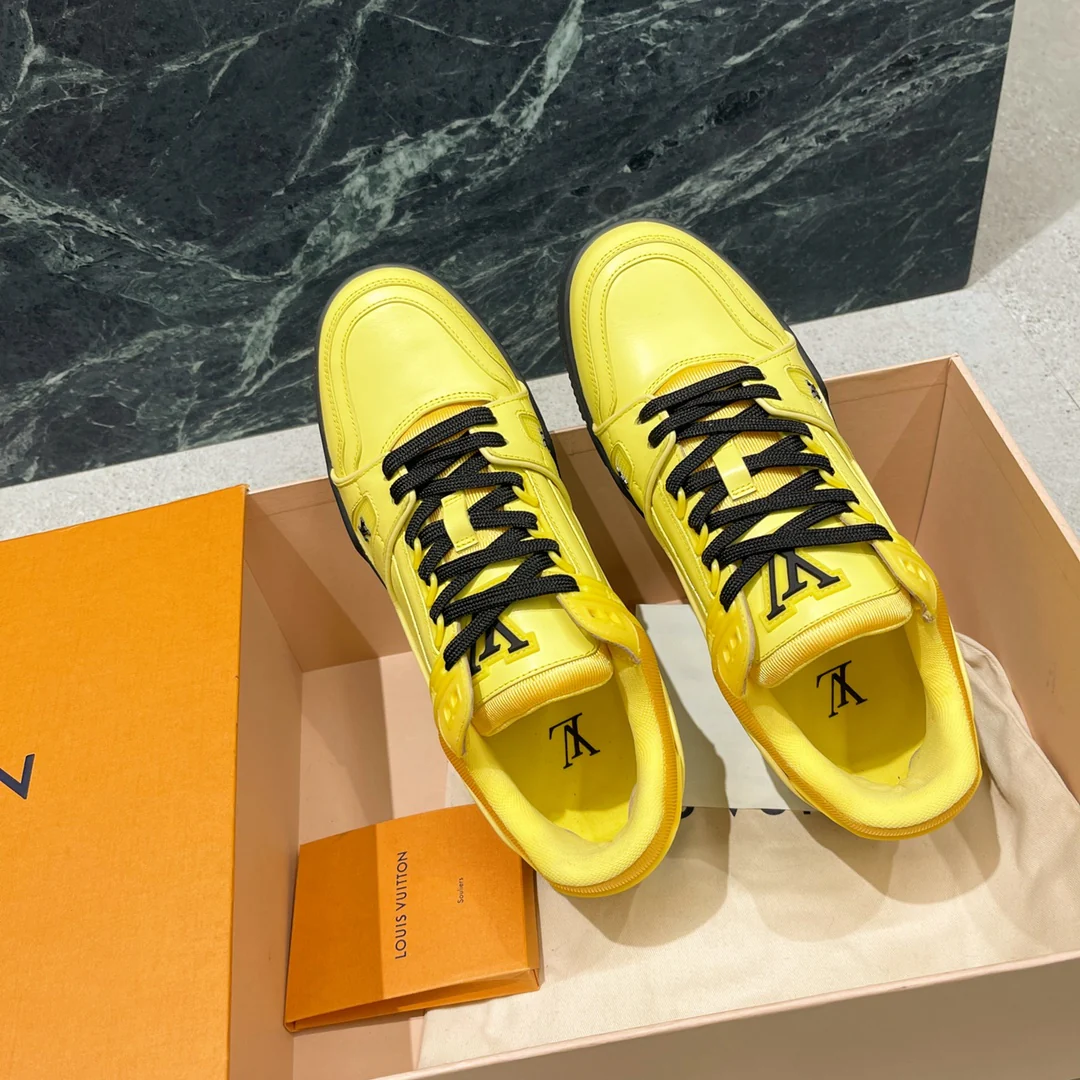 Обувь LV - Новейшая модель кроссовок LV Trainer - Кроссовки серии Rainbow