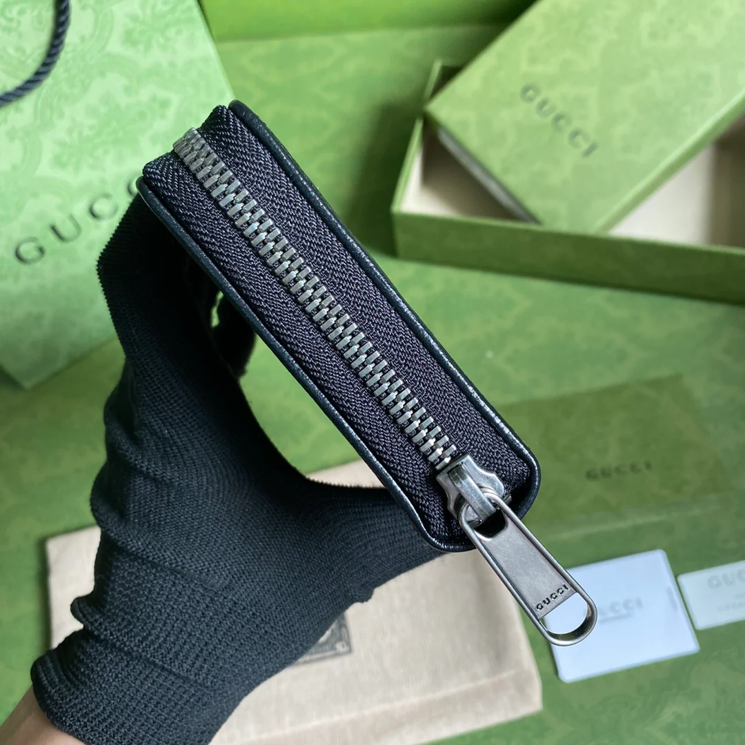 Gucci 男款拉链长夹