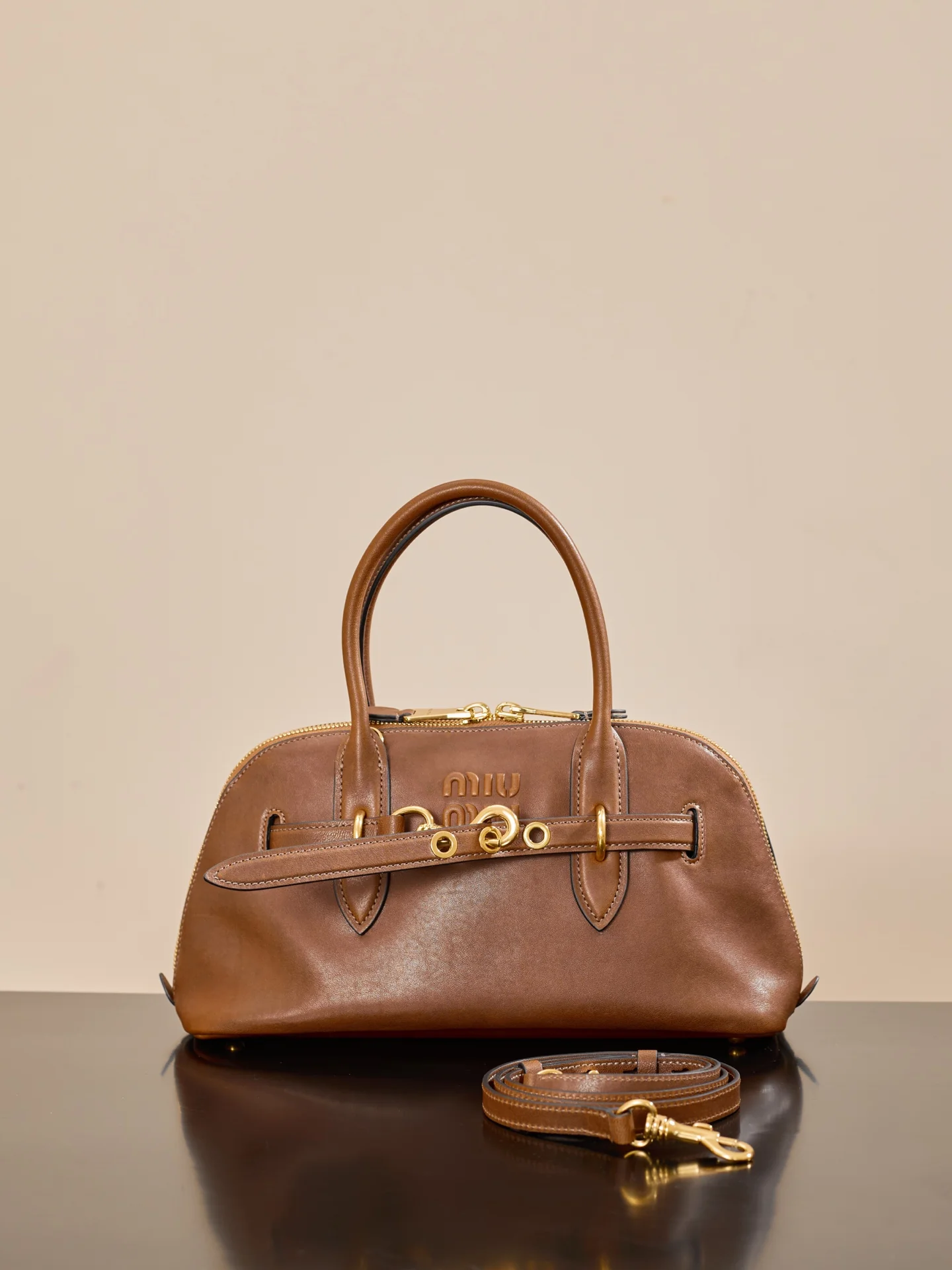Miu Miu-5bb168m1200-????????-Shell Bag-Medium