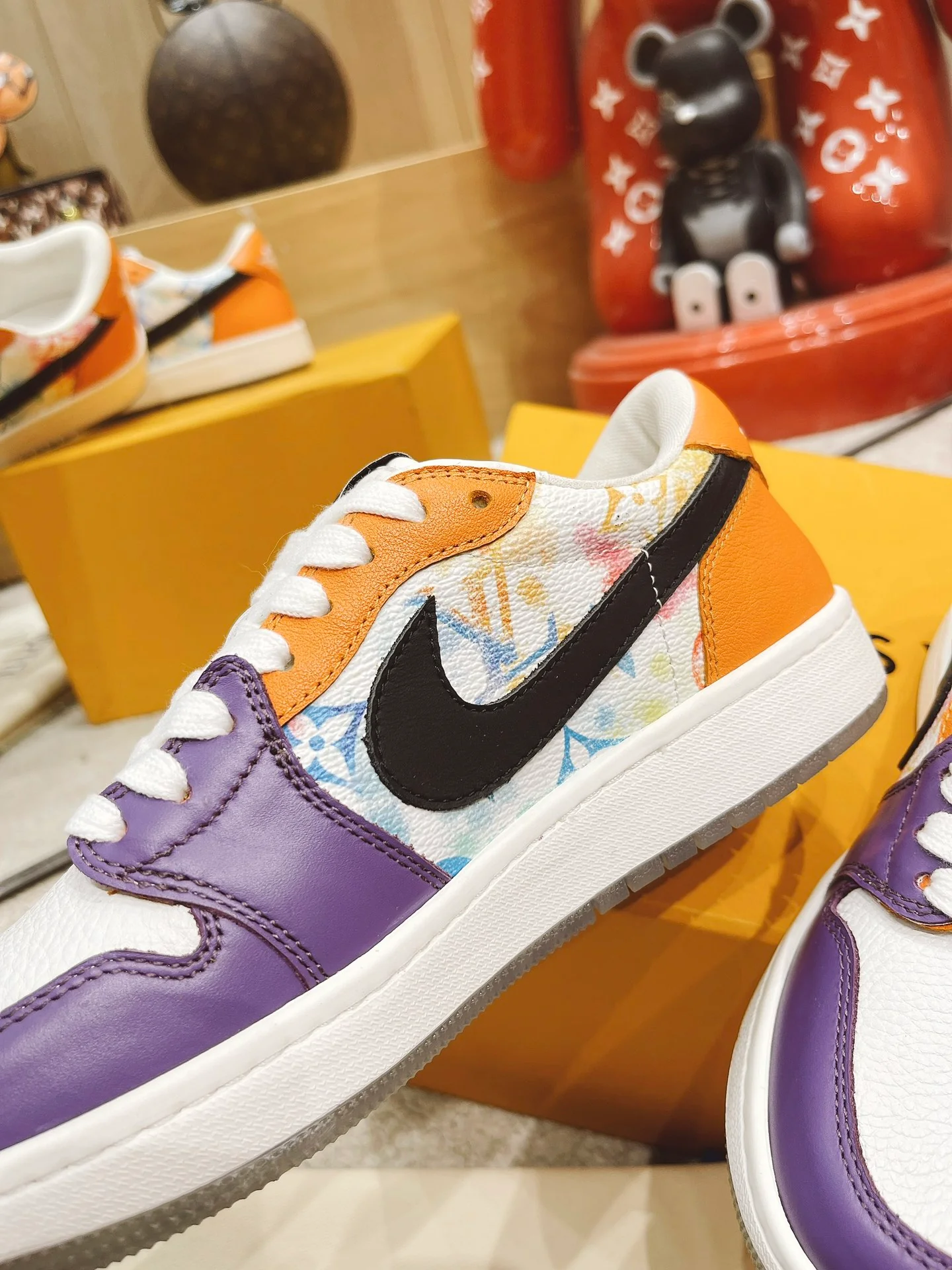 Обувь LV - обувь, созданная в рамках сотрудничества LV и Nike - 2