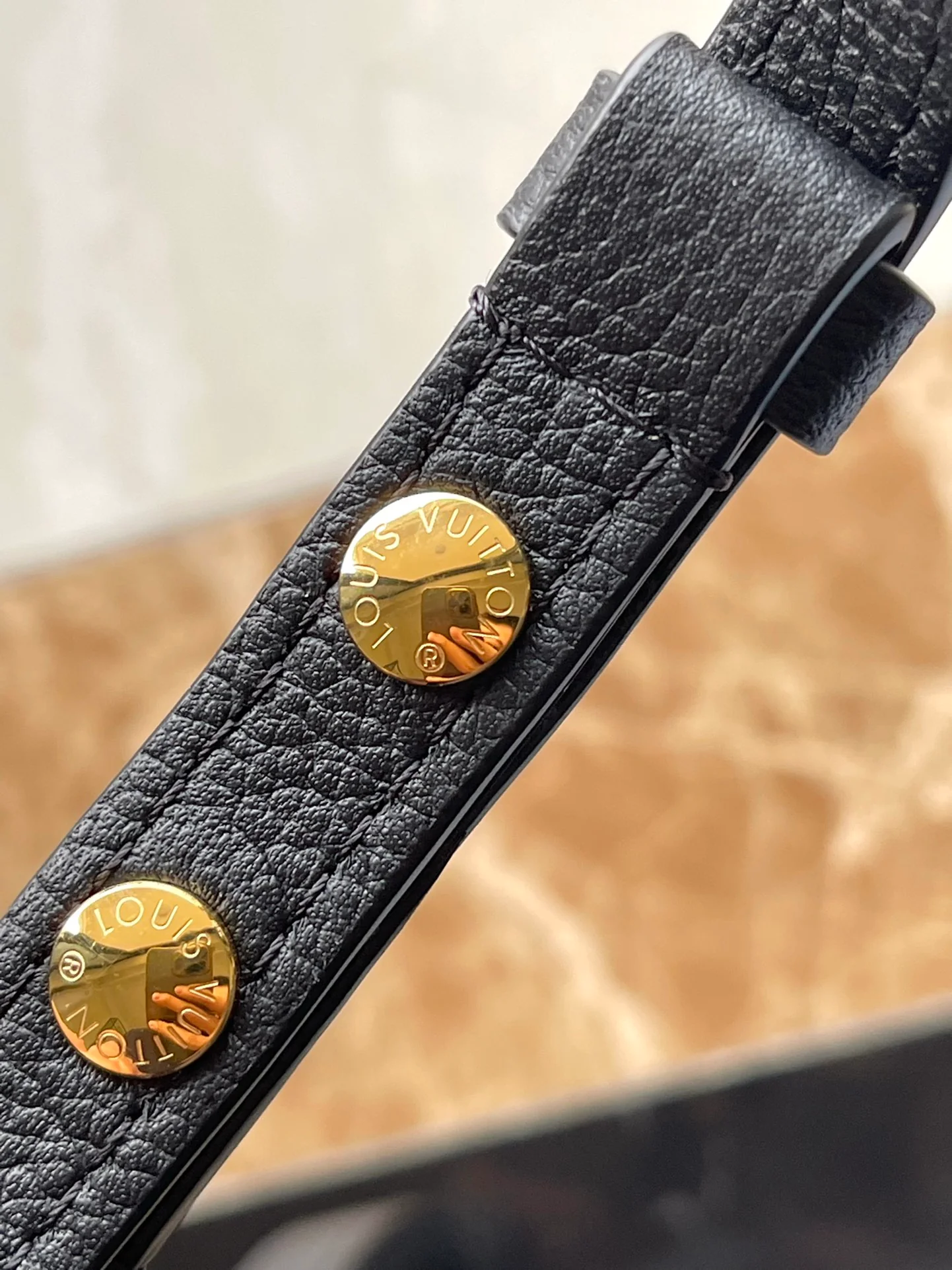 m45256-LV-noenoe Сумка-ведро с монограммой, черная