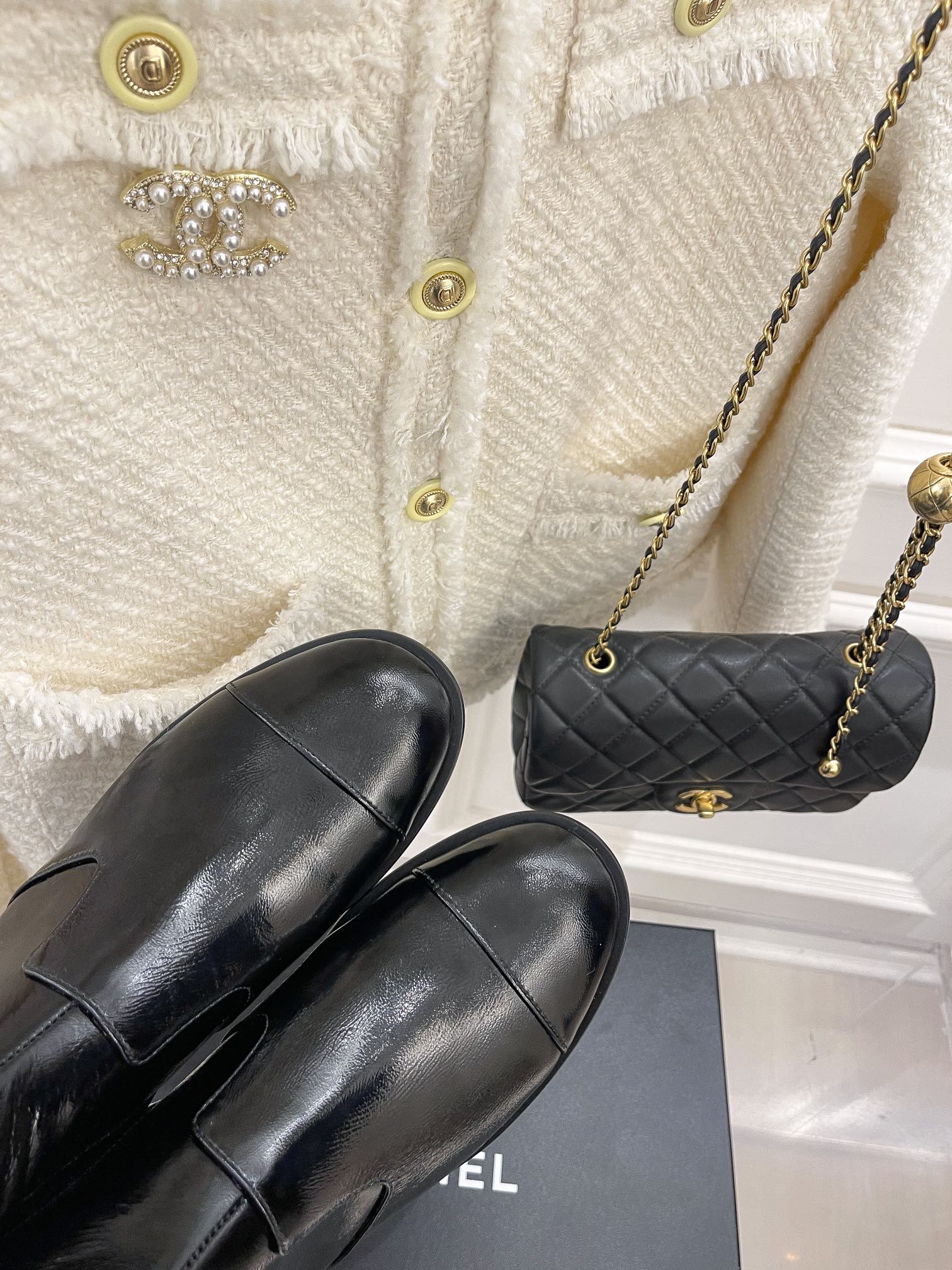 Новинка весны 2022 года от Hermes - Ботильоны - Черные - 1