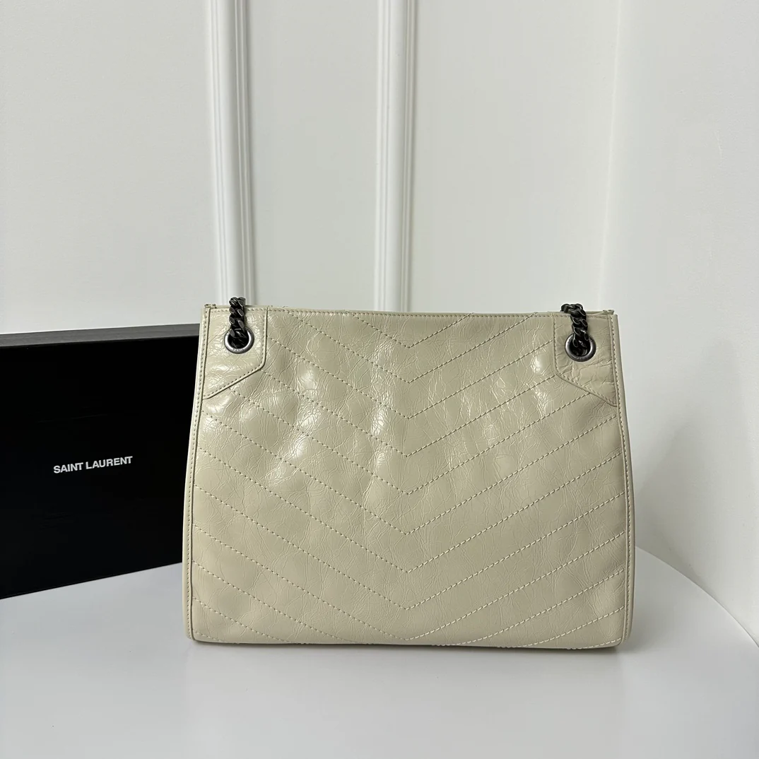 Сумка-шоппер YSL Niki - Off White