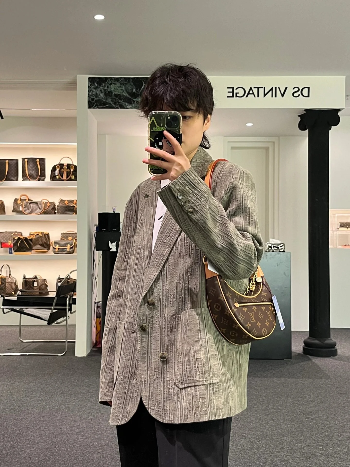 m81098-LV-loop Сумка-мешок с петлями, наплечная/кроссбоди