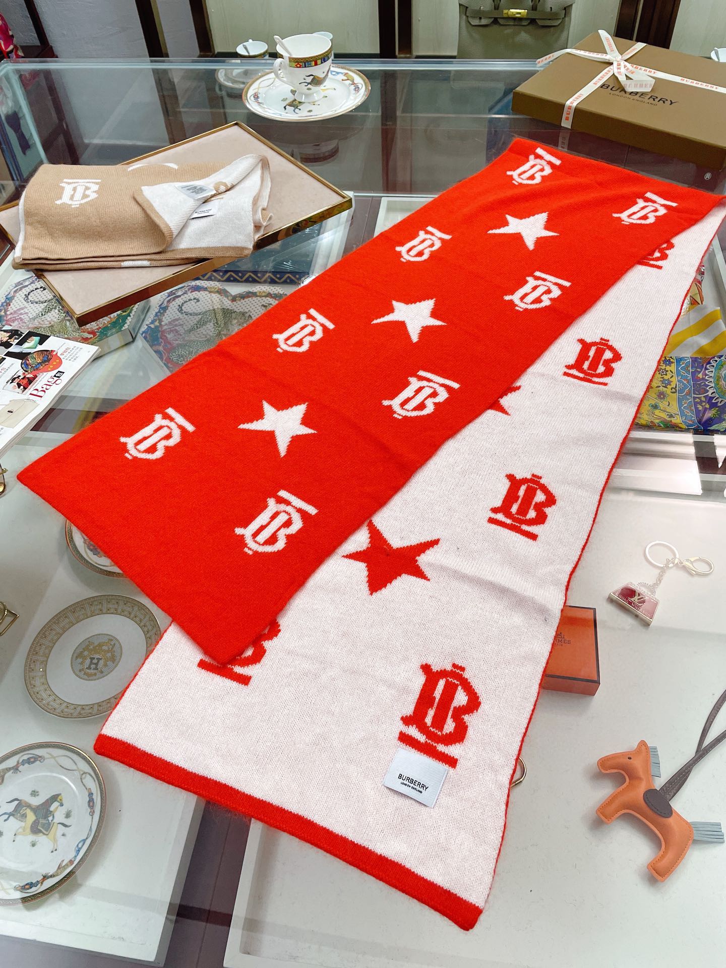 Burberr - Двусторонний шарф