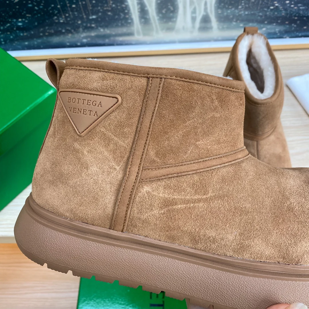 Снежные ботинки BV - светло-коричневые