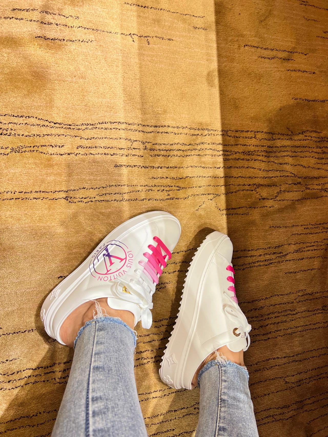 LV - Кроссовки на платформе - Повседневная обувь - Кроссовки - Тапочки