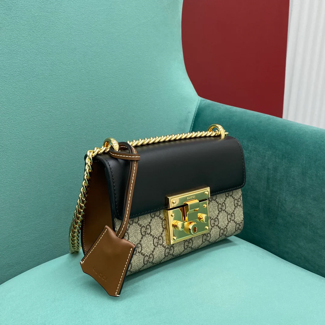 Замок Gucci - Маленький квадратный замок - 20-13-8 см-2