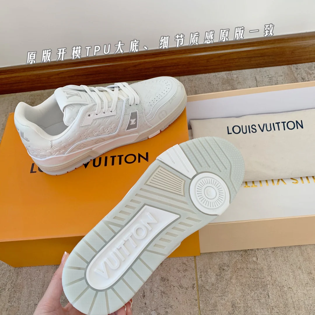 Кроссовки LV Trainer Series - Унисекс - Белые