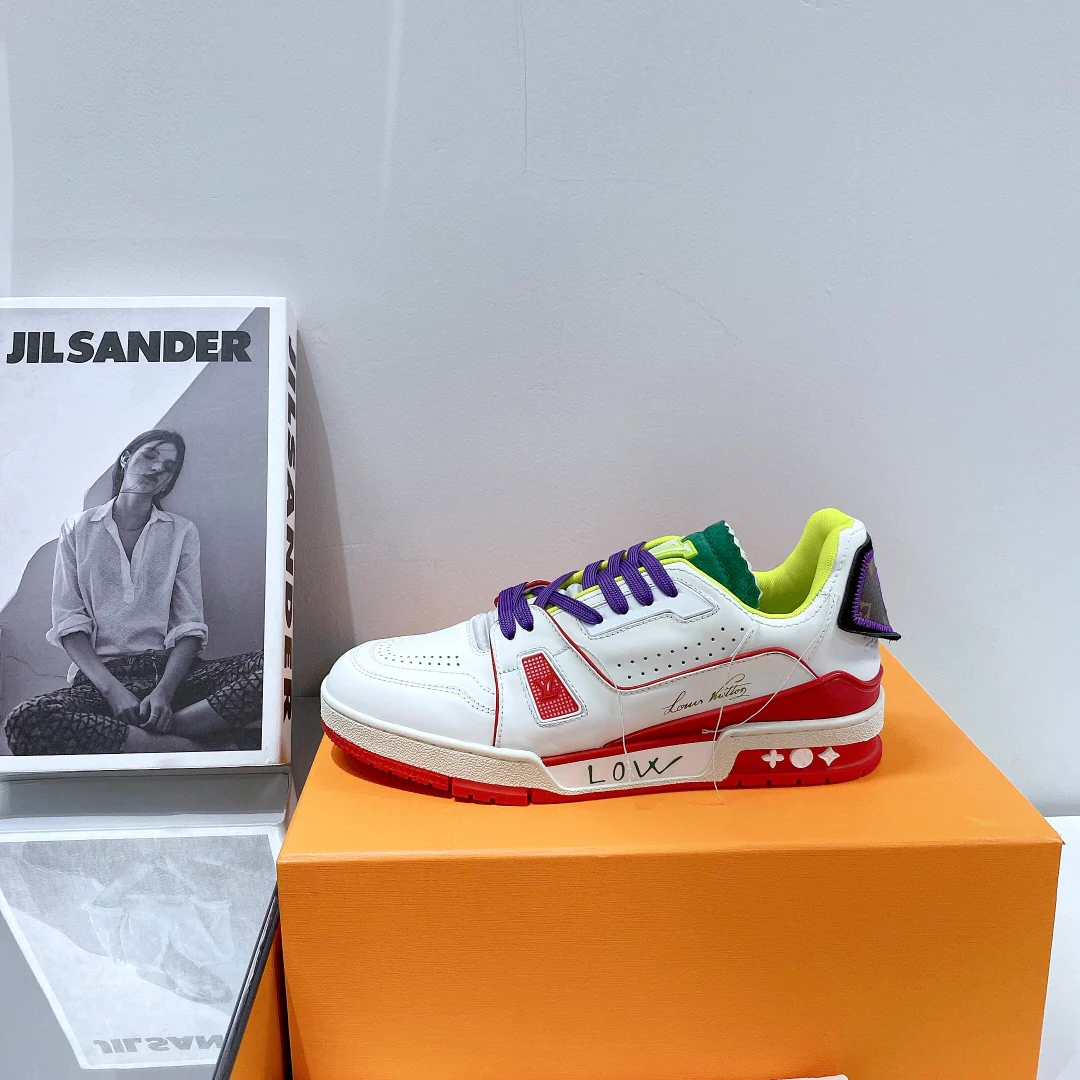 Обувь LV - Повседневные кроссовки LV Trainer - 2