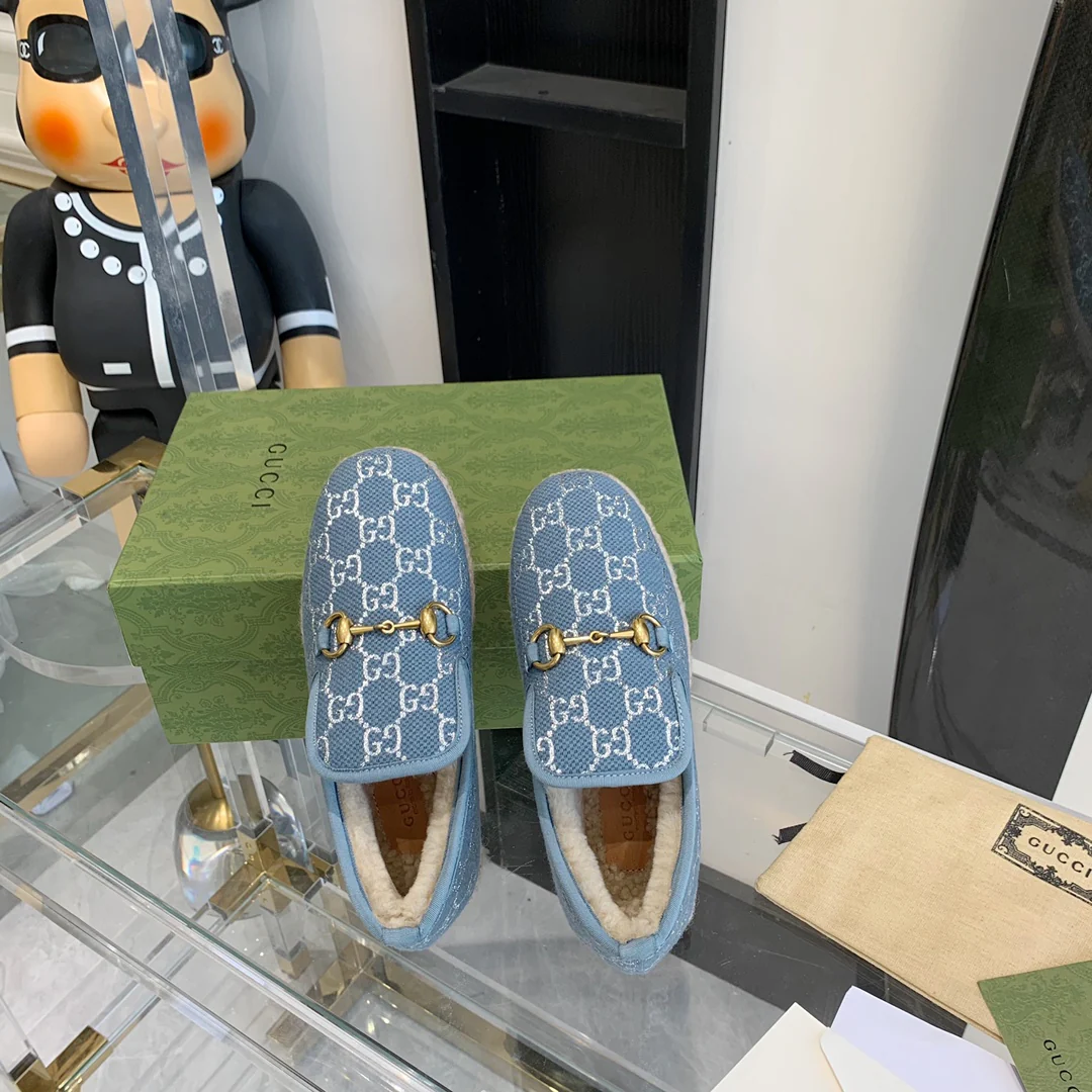 Gucci - Теплые шерстяные туфли - Модель унисекс