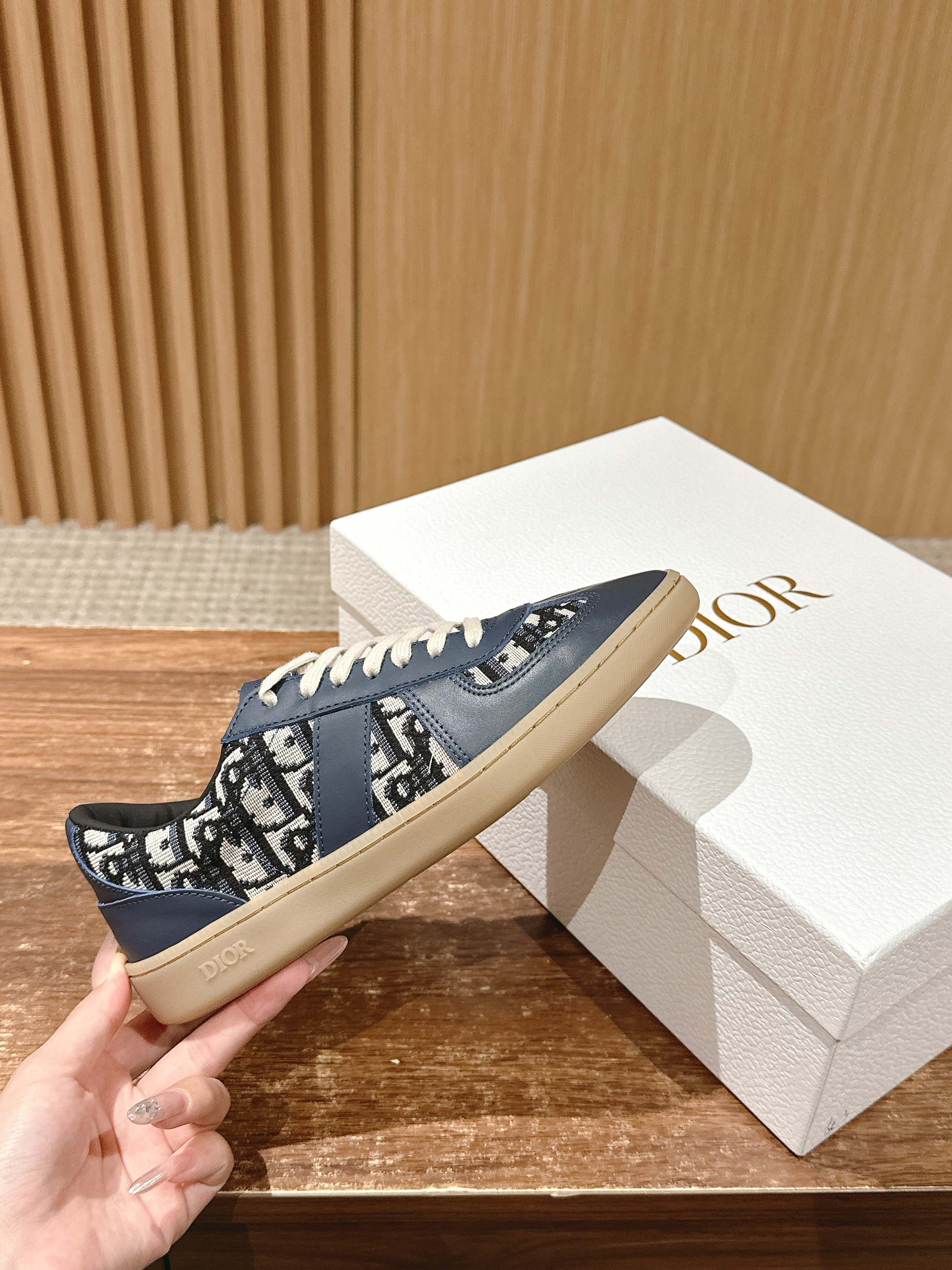 Повседневные немецкие кроссовки Dior для тренировок - парный стиль - синие