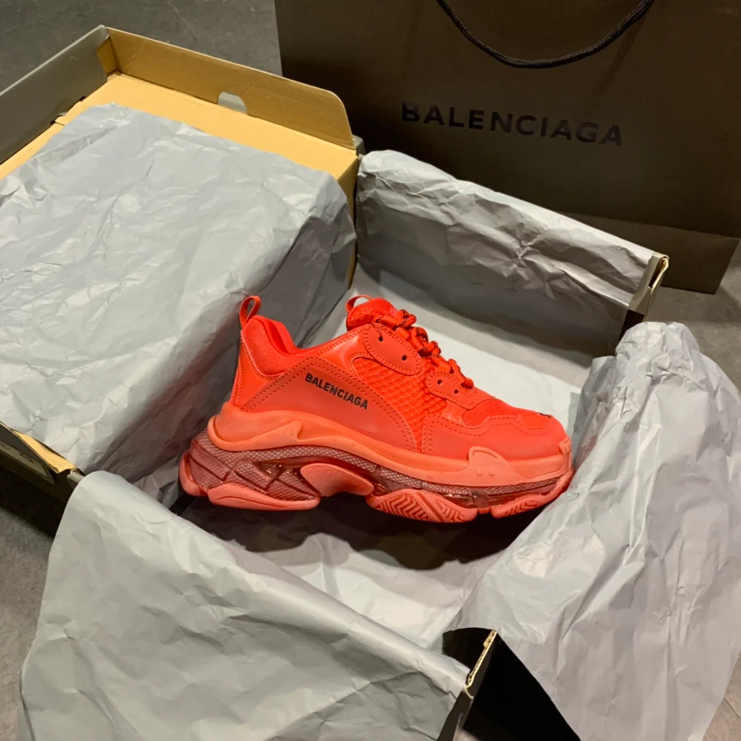 Balenciaga - Папины кроссовки - Оранжевые