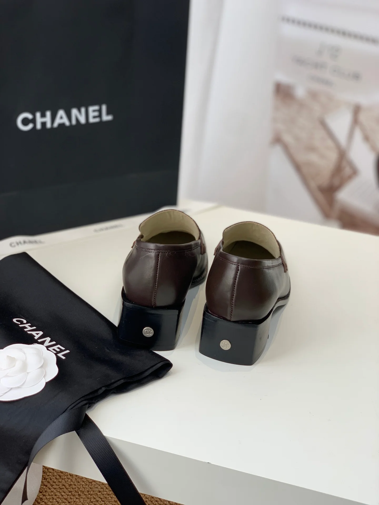 Chanel - Винтаж - Квадратный носок - Низкий каблук - 3