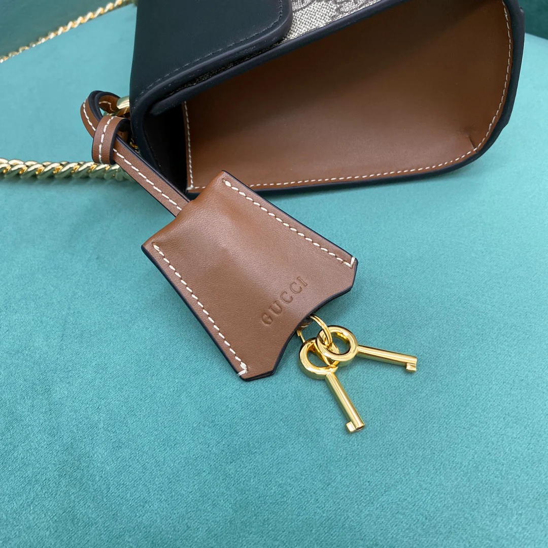 Замок Gucci - Маленький квадратный замок - 20-13-8 см-2