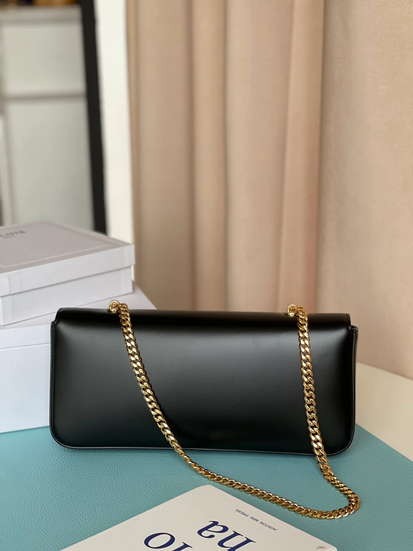 Сумка на длинную цепочку Celine Triomphe с логотипом - 2 шт.