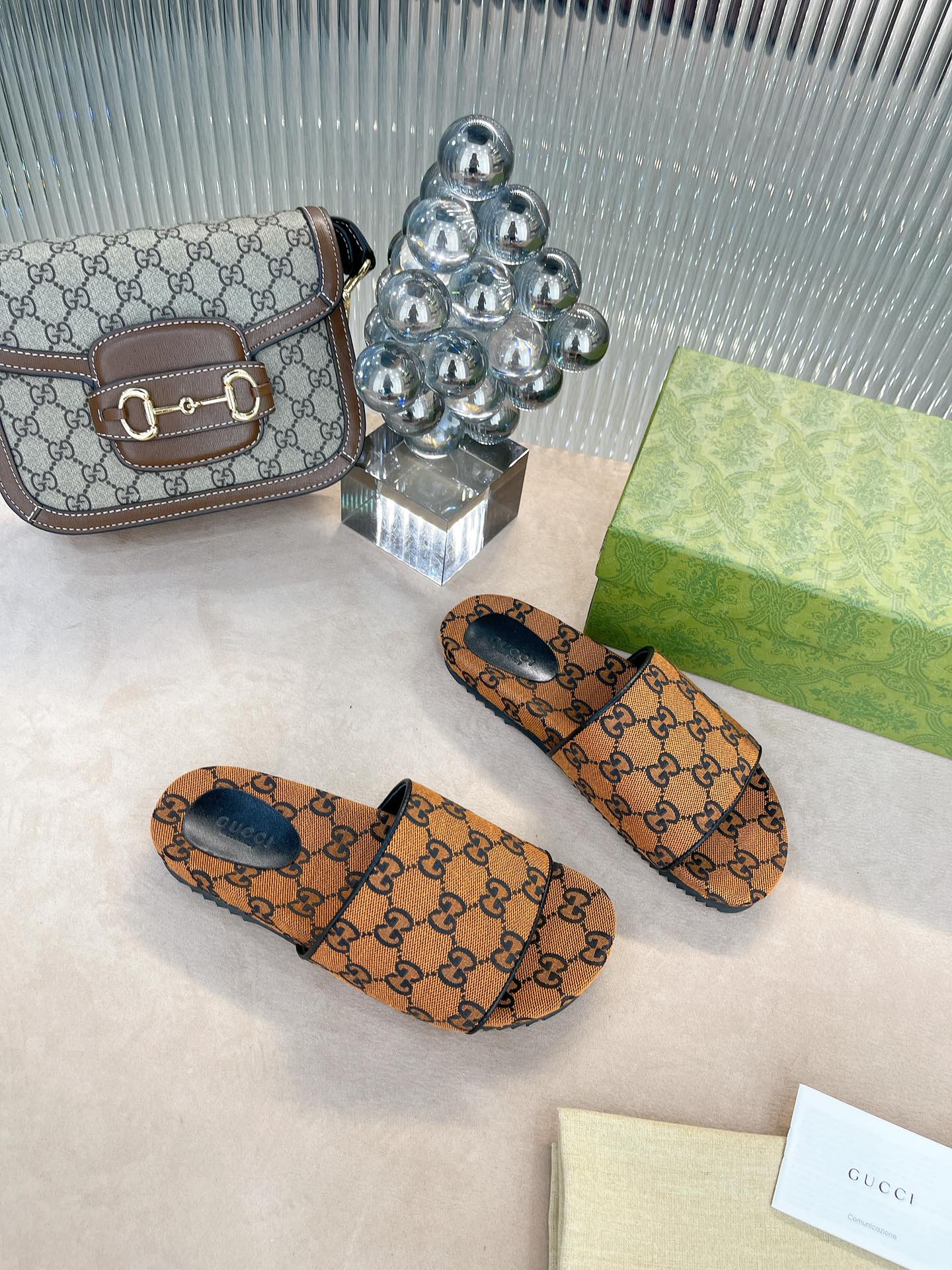 Сандалии на платформе Gucci - 2