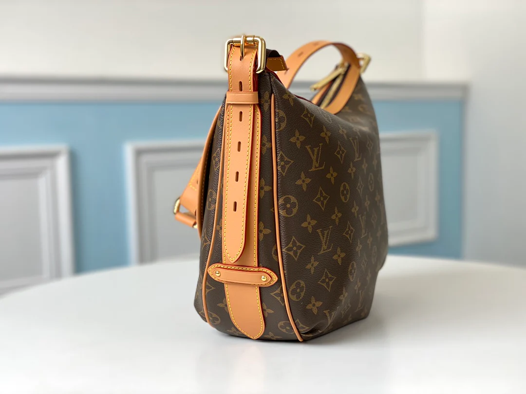 LV-M40075-Monogram-Tulum-Vintage Gold Bean Handbag