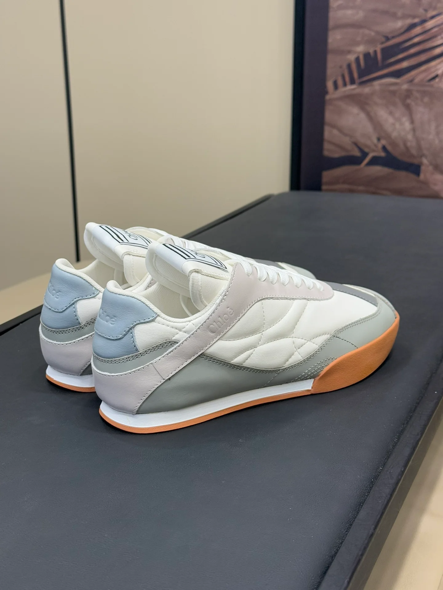 Повседневные туфли Chloe 2024 - серые