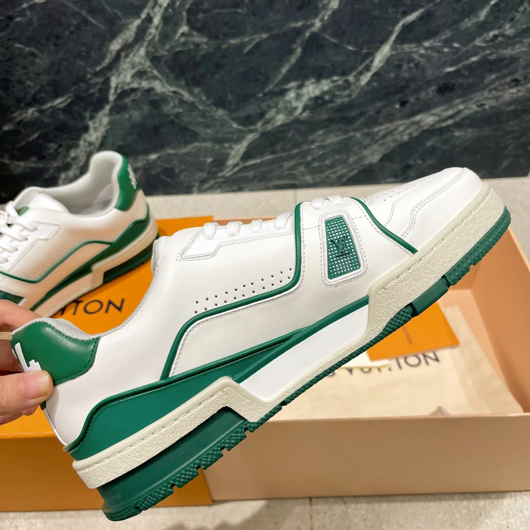 LV - Кожаные кроссовки - Повседневная обувь - Мужские - 4